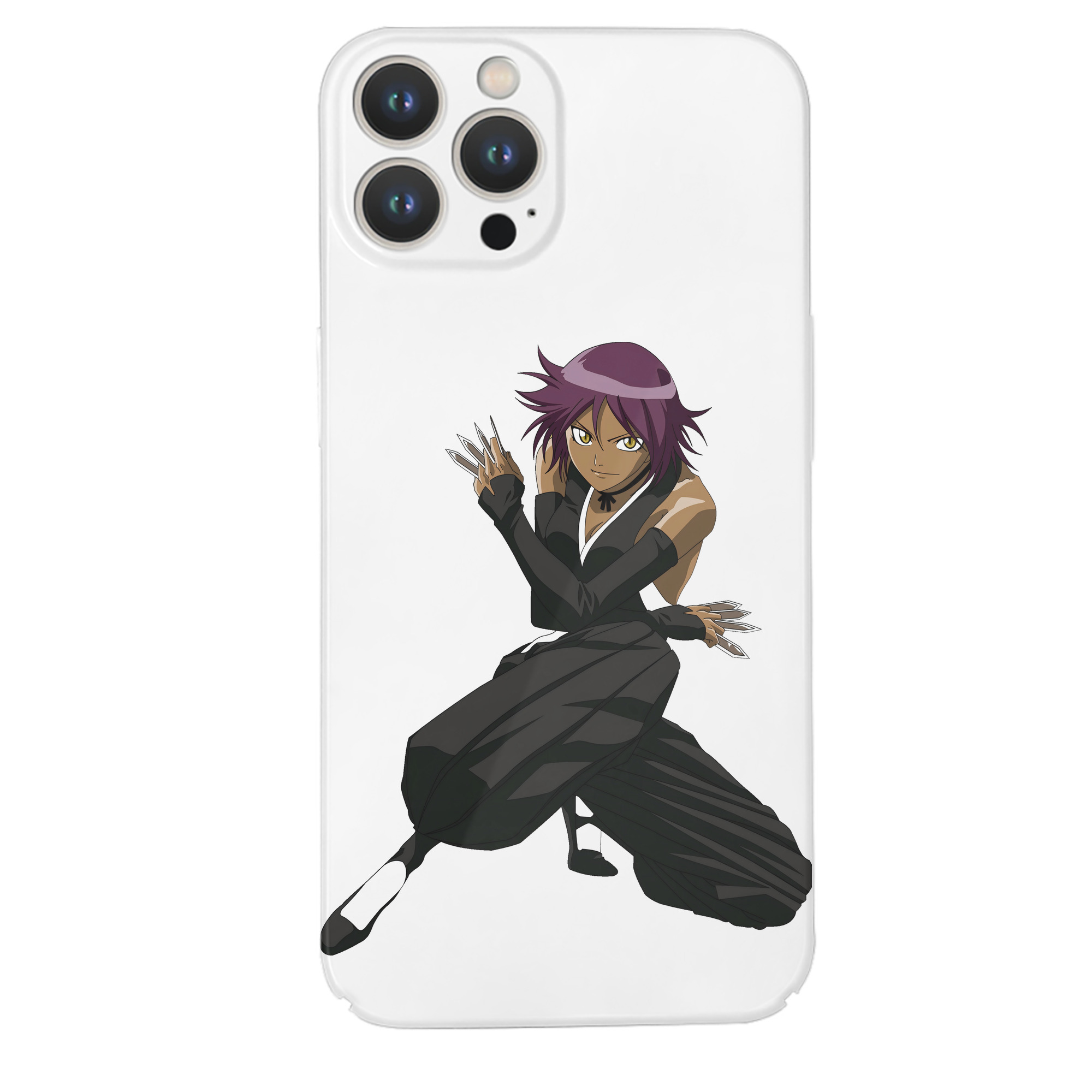 （画像用） ブリーチ 四楓院 夜一（しほういん よるいち） BLEACH Shihouin Yoruichi 【iPhone 14シリーズ対応】ハードケース
